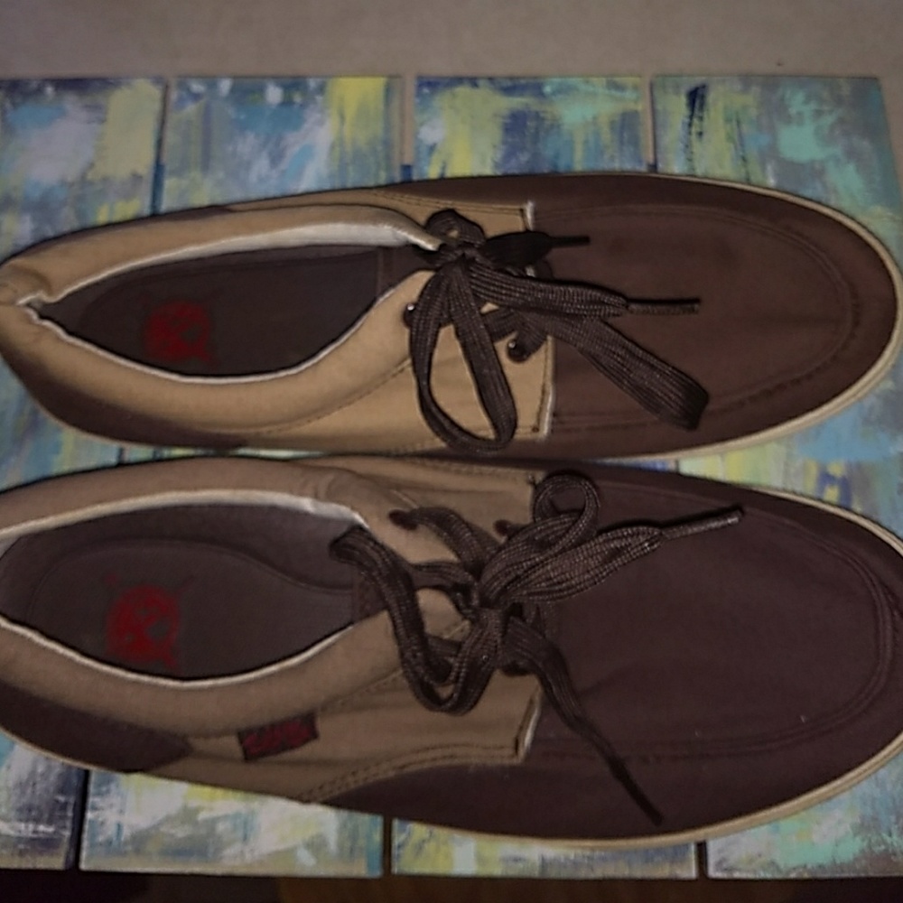 Salt Life canvas deck shoes